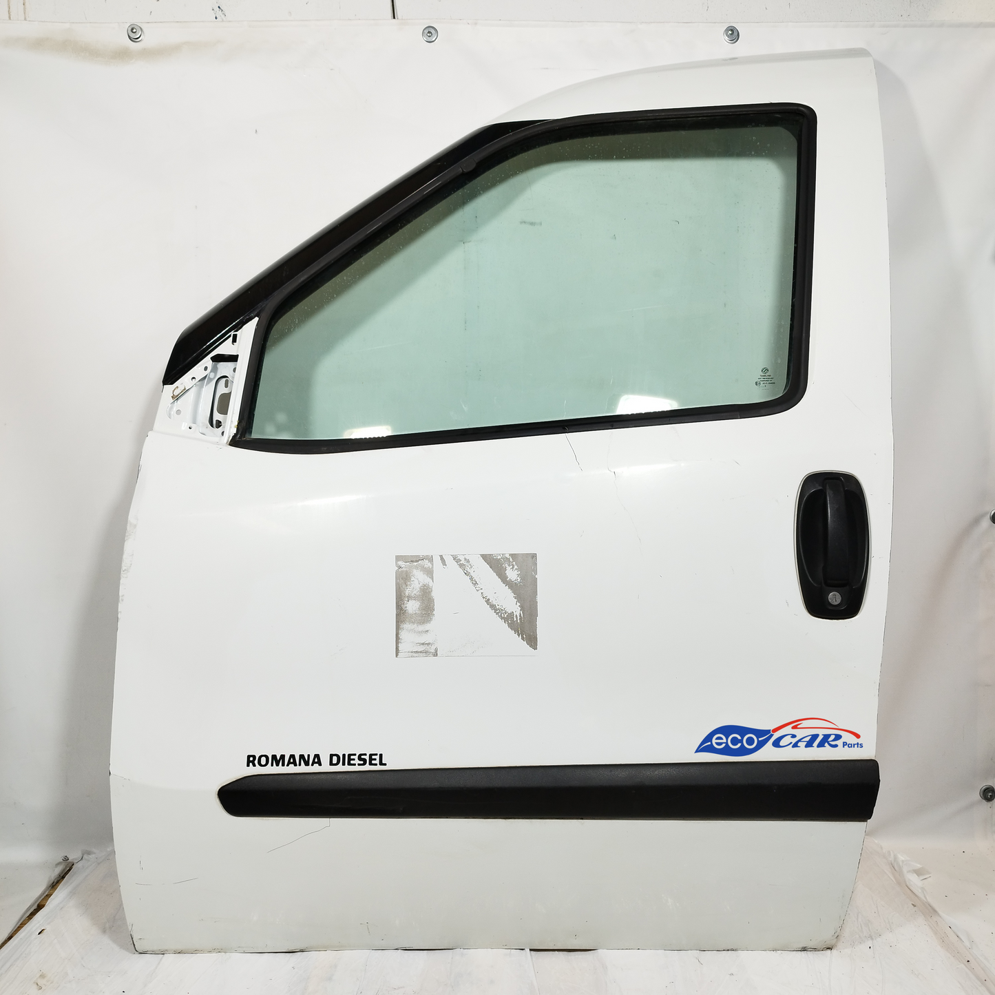 Vordere linke Tür, weiß, Fiat Doblo 2013 ecoAC12866