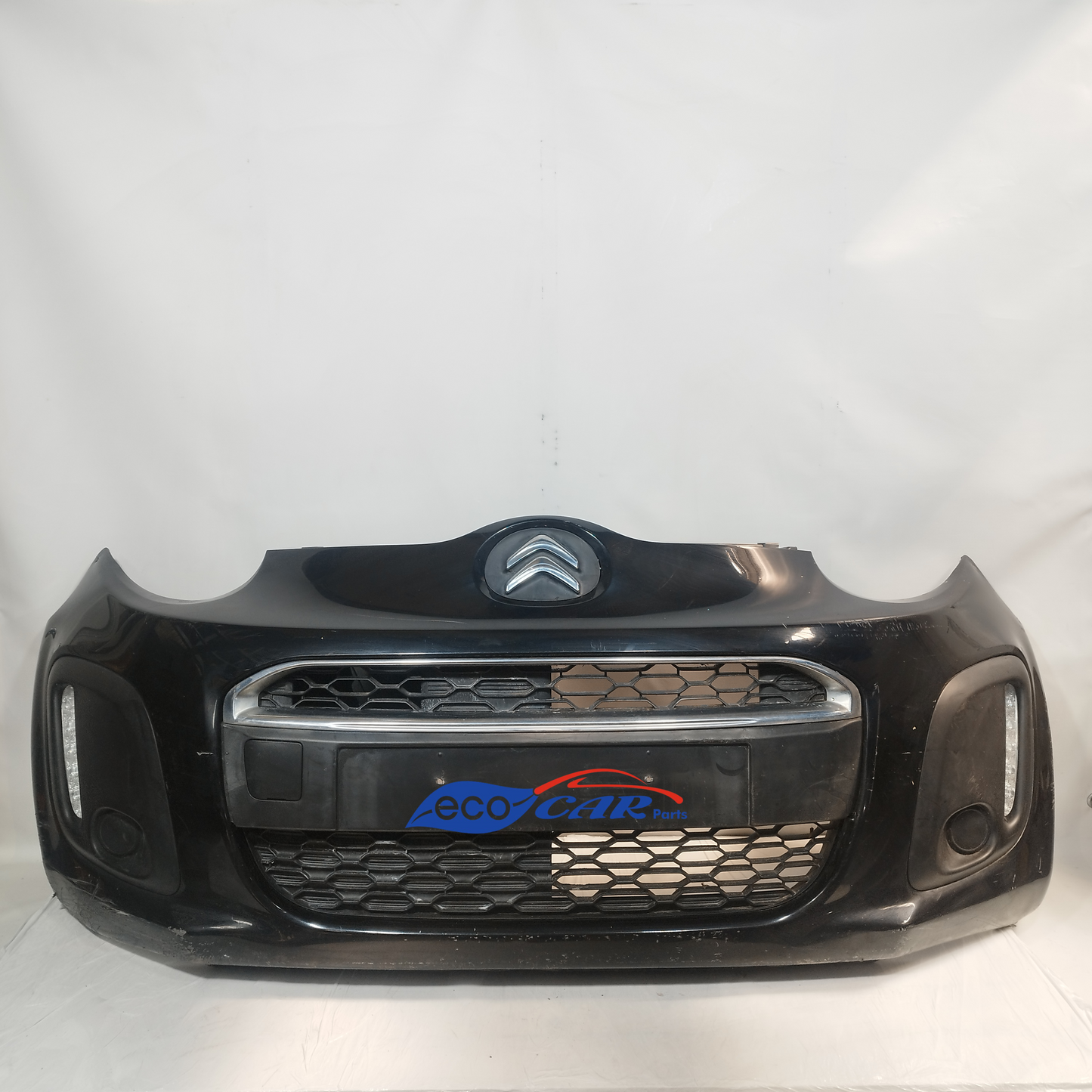 Black front bumper Citroen C1 2013 ecoAC11533