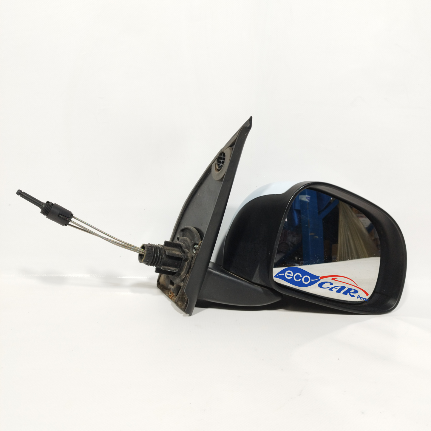 Specchietto manuale anteriore dx celeste chiaro Fiat Panda 2010 ecoAC11469