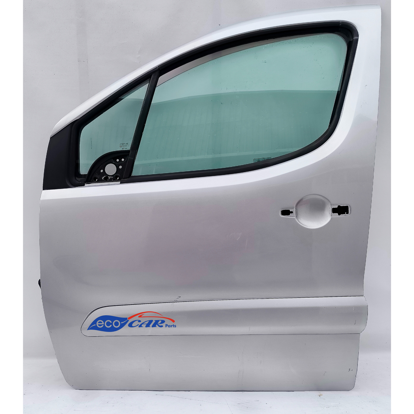 Front left door citroën Berlingo year 2009 silver grey Poe ecoAG6959 (large cage)