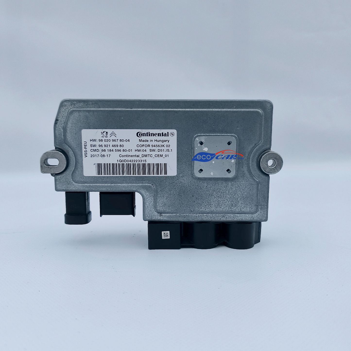 Start &amp; stop condenser control unit Citroen C3 Picasso/C4 DS3 2014 cod. 9802096780-04 ecoAG6405