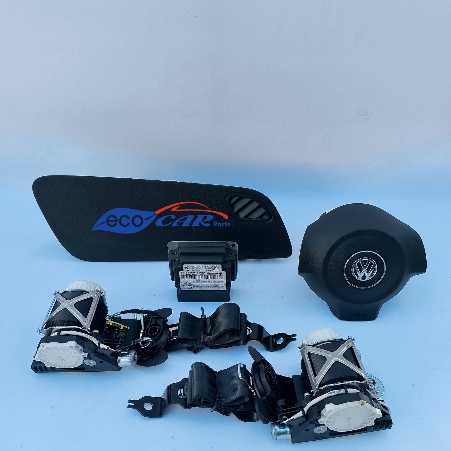 Airbag-Kit für Volkswagen Polo, Baujahr 2009, Code: 6R0959655C ecoAG6423