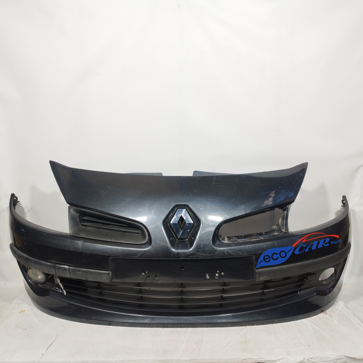 Dunkelgraue Frontstoßstange Renault Clio 2007 ecoAC11693