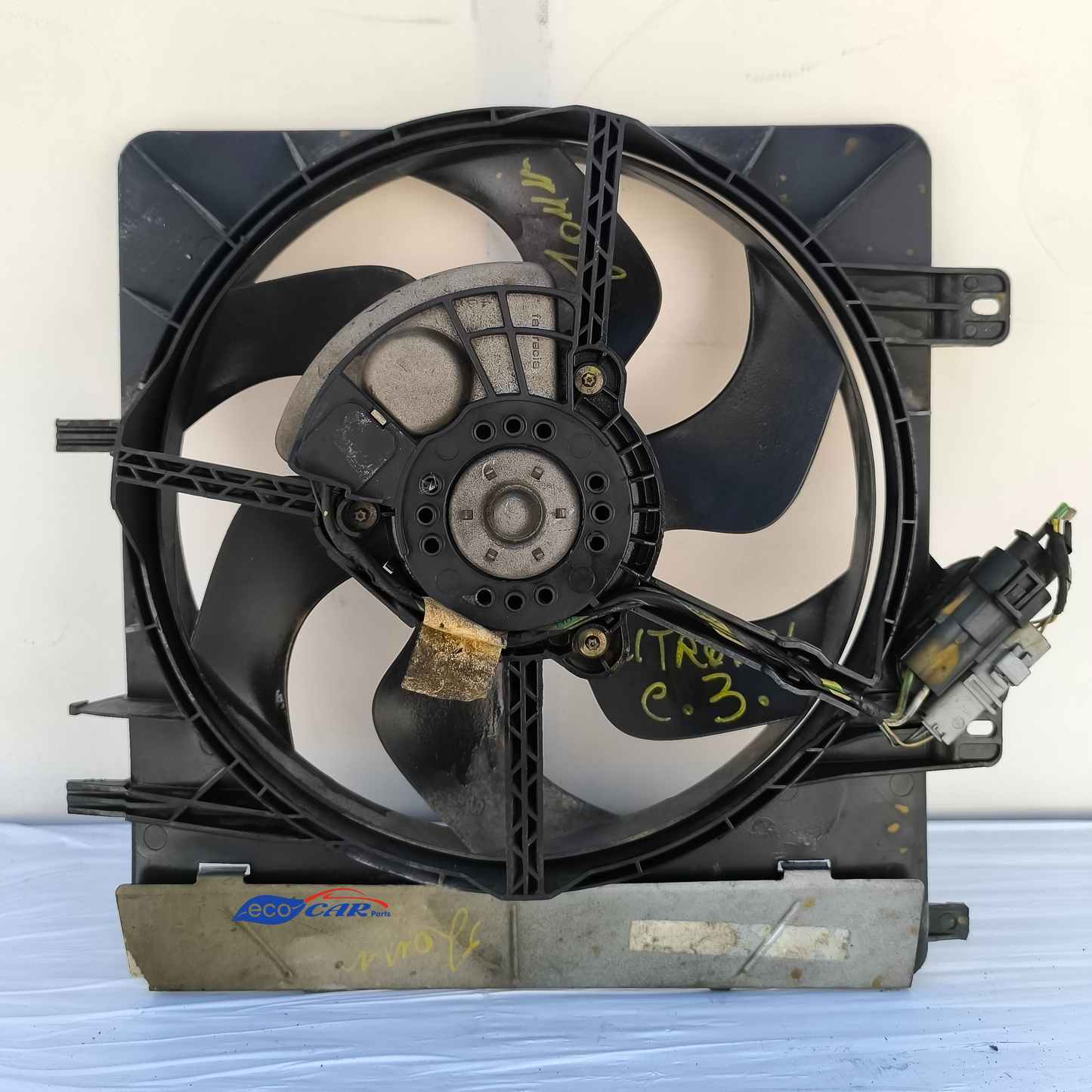 Ventola radiatore Citroen C3 1.4 HDI anno 2006 cod. 9638739780 ecoAG7551