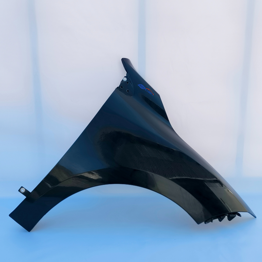 Front right mudguard black Renault Megane year 2012 ecoAG6358