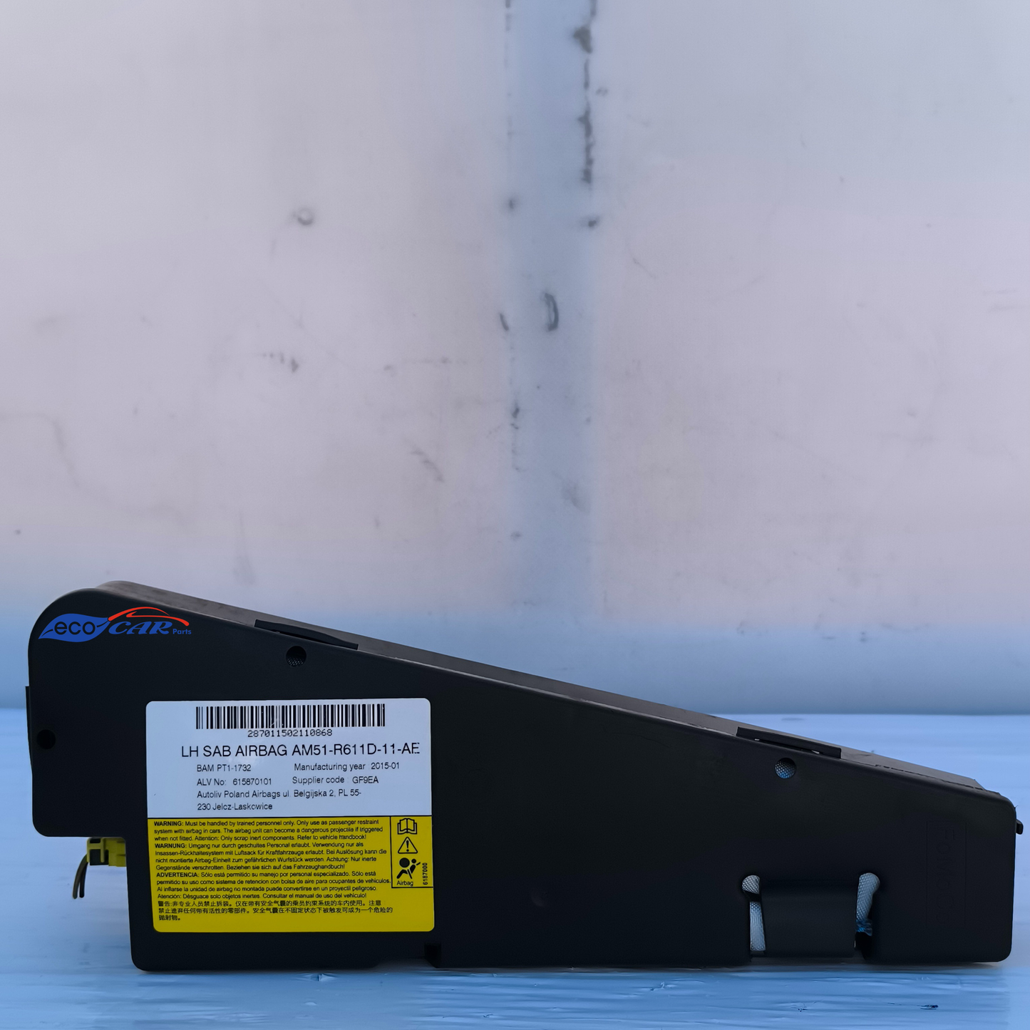 Airbag Sedile sx Ford Focus / C-Max anno 2015 cod. AM51-R611D-11-AE ecoAG7486