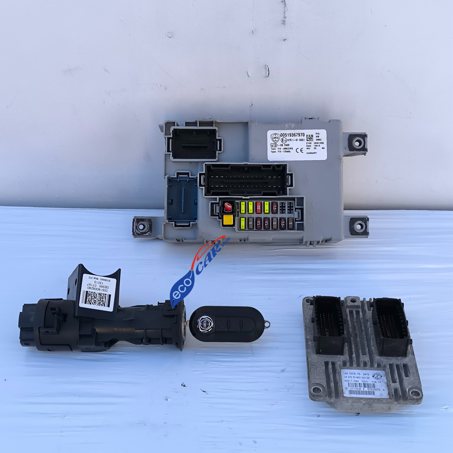 Kit accensione Lancia Ypsilon 312 1.2 B anno 2014 cod. iaw.5sf8.p9 ecoAG7462