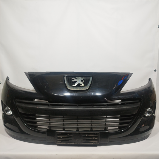Black front bumper Peugeot 207 2008 ecoAC11299