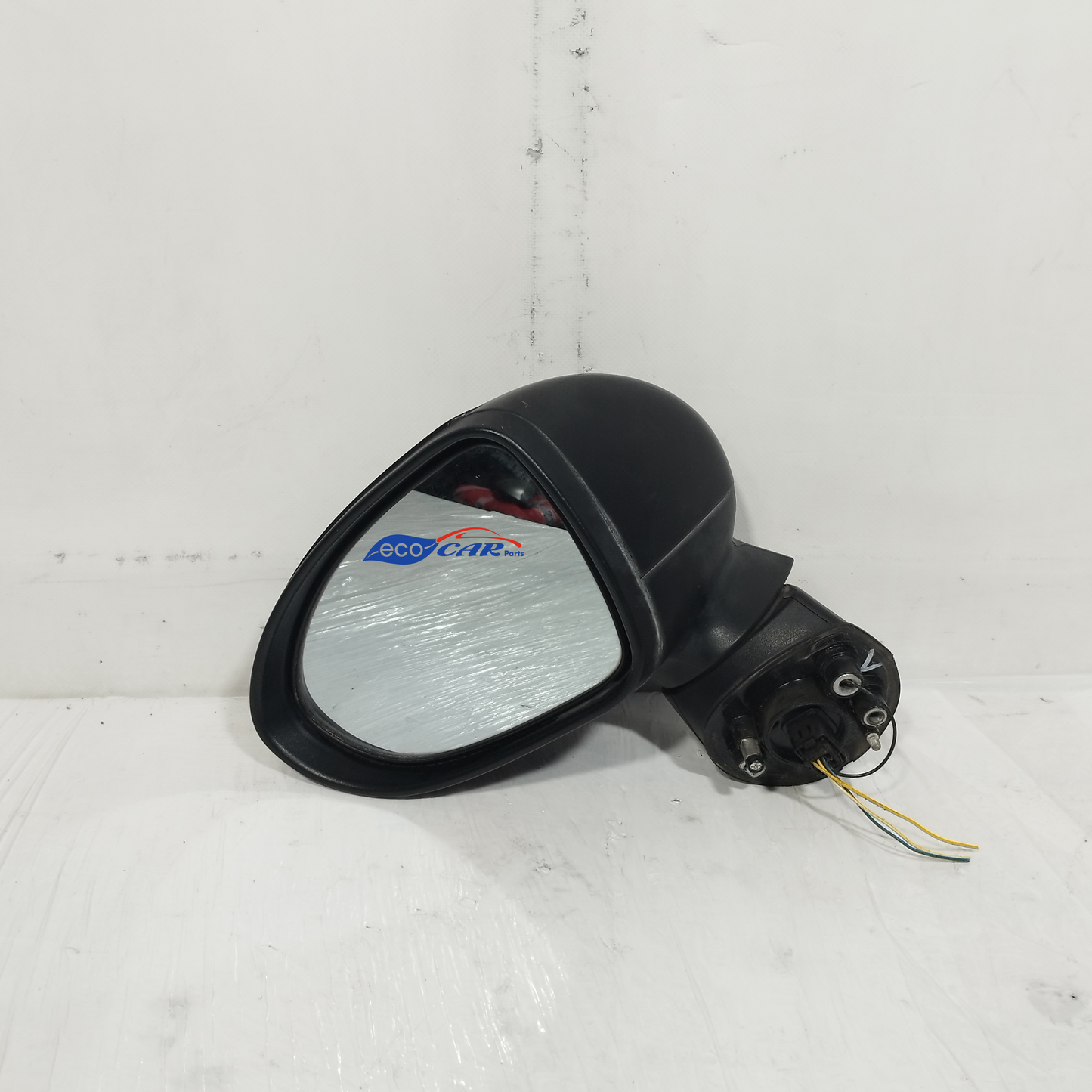 Elektrischer Außenspiegel vorne links, schwarz, Kia Rio, Baujahr 2015, 3-adrig, ecoAC13479