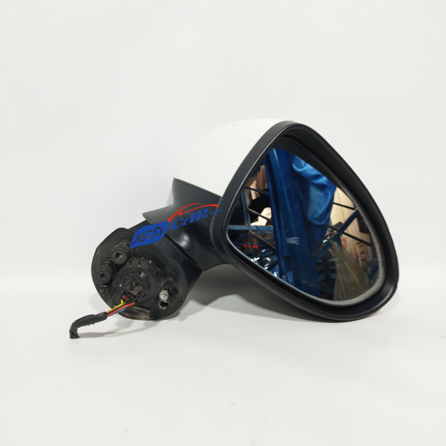 Front Right Electric Mirror White Kia Rio 2015 5 Wire ecoAC11493