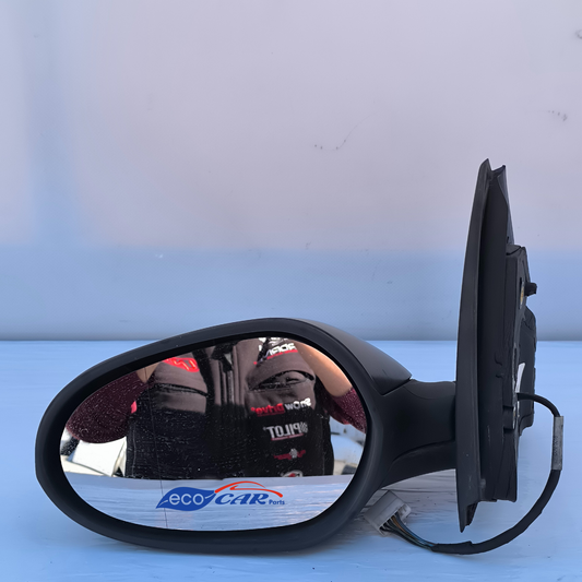 Specchietto sinistro elettrico marrone scuro Lancia Ypsilon anno 2007 5 Fili ecoAG6971