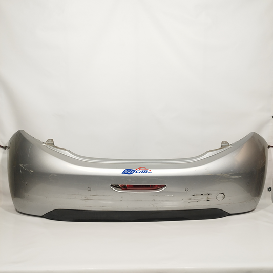 Peugeot 208 2015 ecoAC11272 silbergraue Heckstoßstange