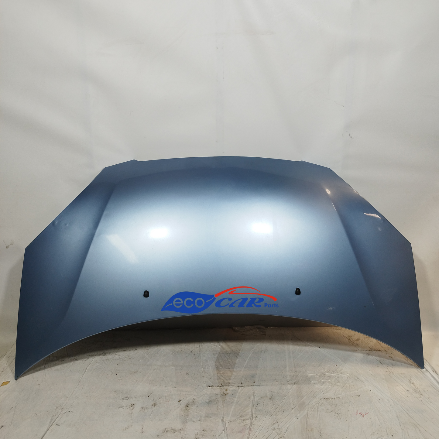 Kia Picanto 2012 ecoAC11698 hellblaue Motorhaube