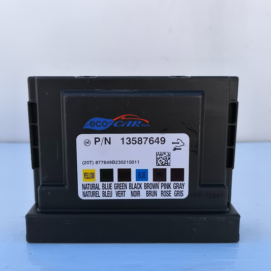 Steuergerät für Karosserieelektronik Opel Adam 1.2 B, Baujahr 2014, Code 13587649 ecoAG6746