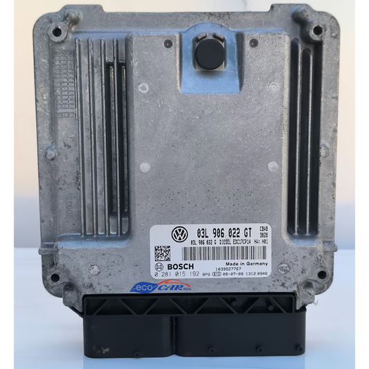 Centralina motore Volkswagen Tiguan 2.0 TDI anno 2009 Cod. 0281015192 ecoAG7384