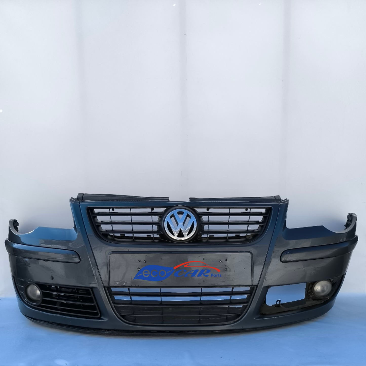 Gunmetal Grey Front Bumper Volkswagen Polo Year 2008 ecoAG6693
