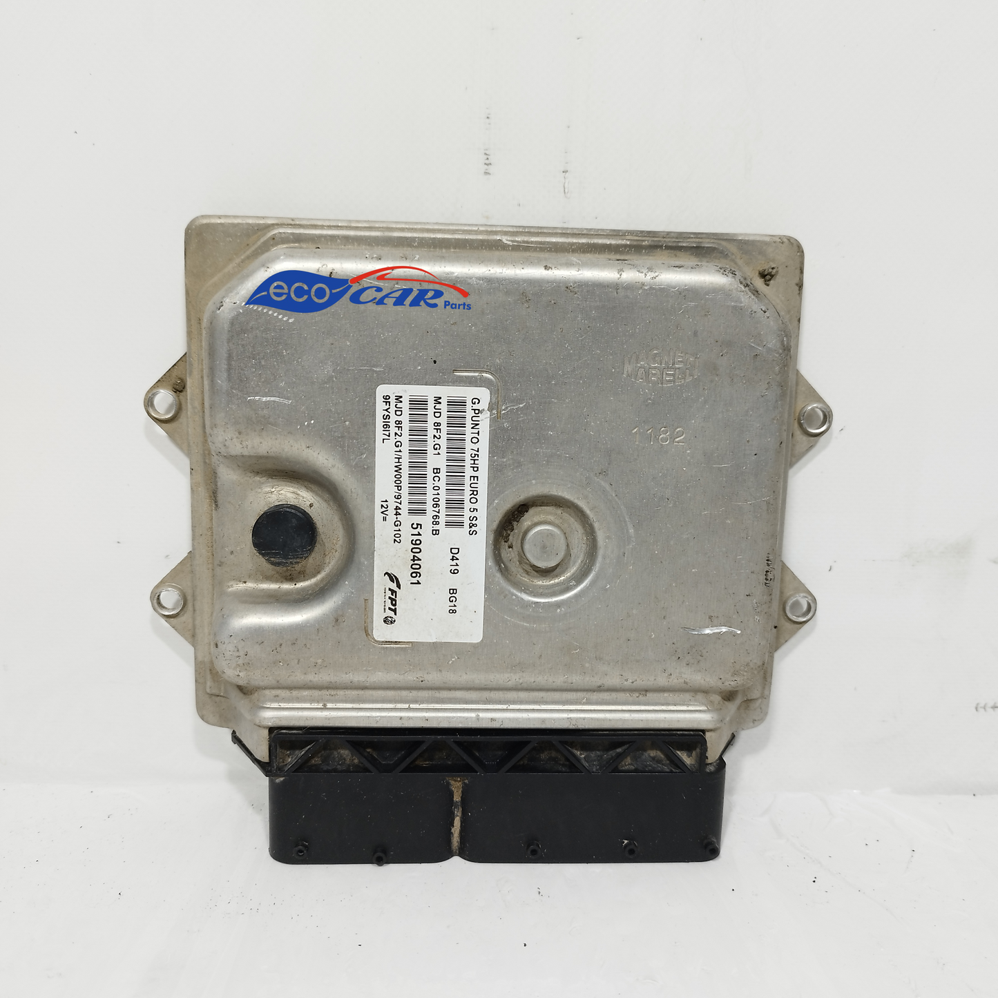 Centralina motore Fiat Punto Evo 1.3 Mtj 75Cv 2012 Cod: 51904061 ecoAC12248