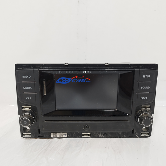 Volkswagen Golf 7 2013 car radio Cod: 5G0035867 ecoAC12181