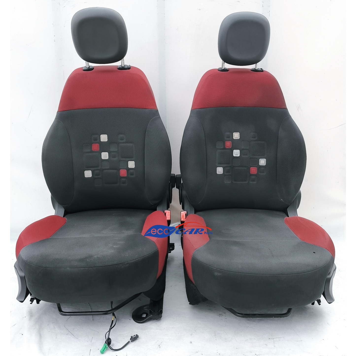 Tappezzeria Fiat New Panda 312 grigia e rossa ecoAG7469