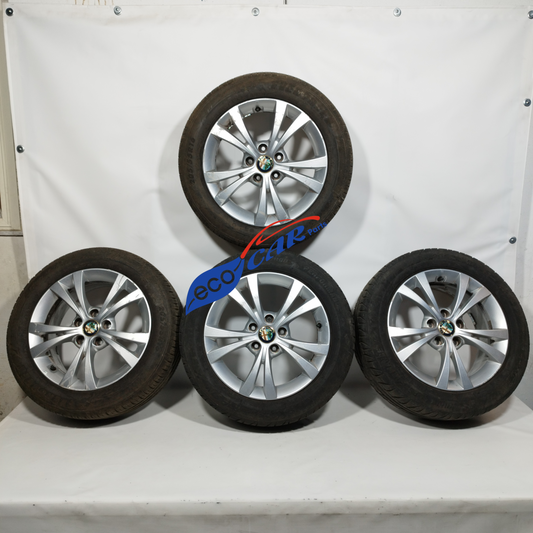 Alloy Wheels with Tires Alfa Romeo Giulietta 2015 ecoAC11608