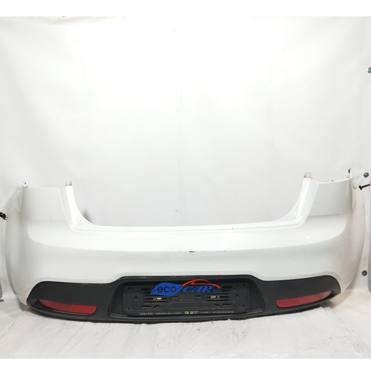 White Rear Bumper Kia Rio 2012 ecoAC11383
