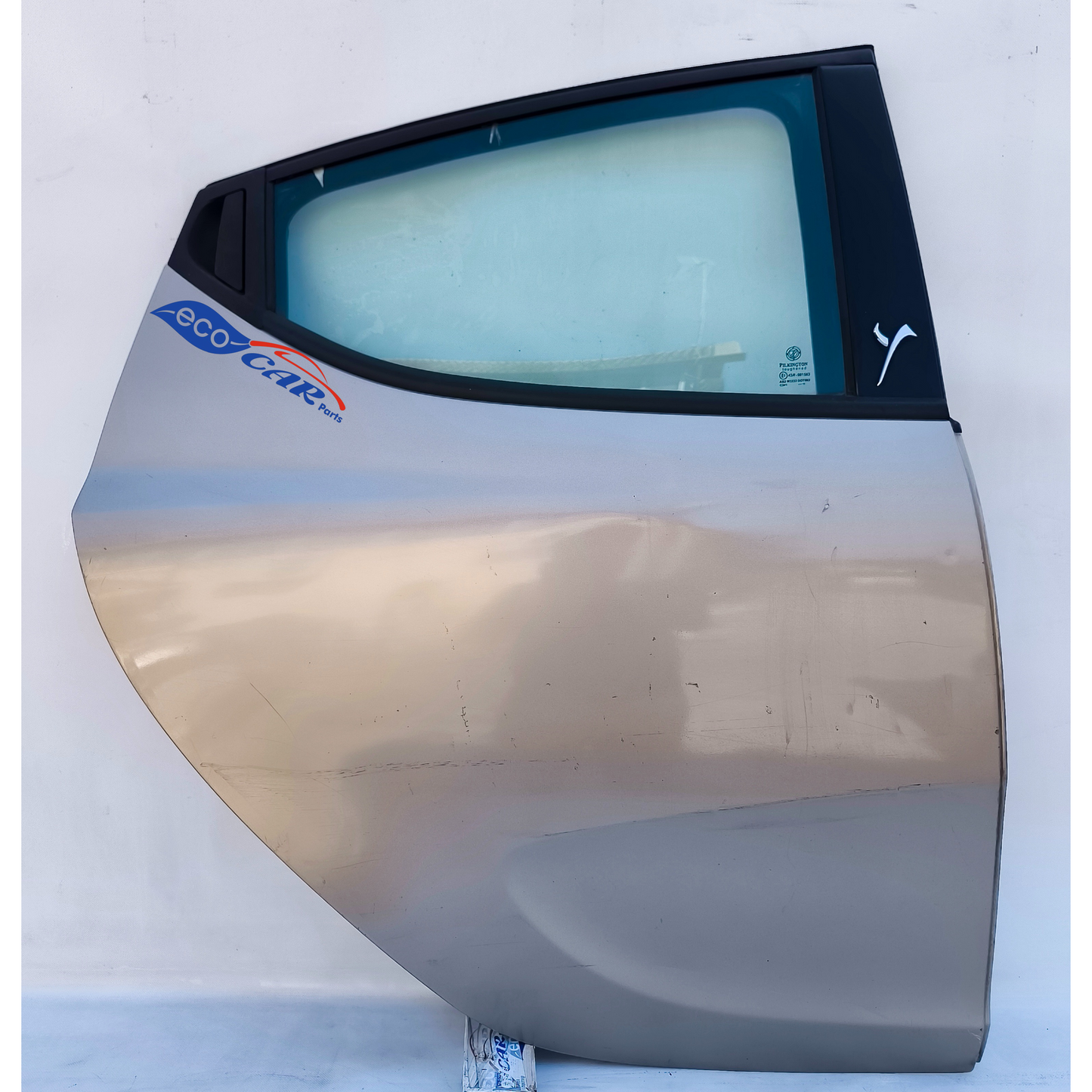 Right rear door Lancia Ypsilon year 2015 gray has various scratches and small dents ecoAG7157