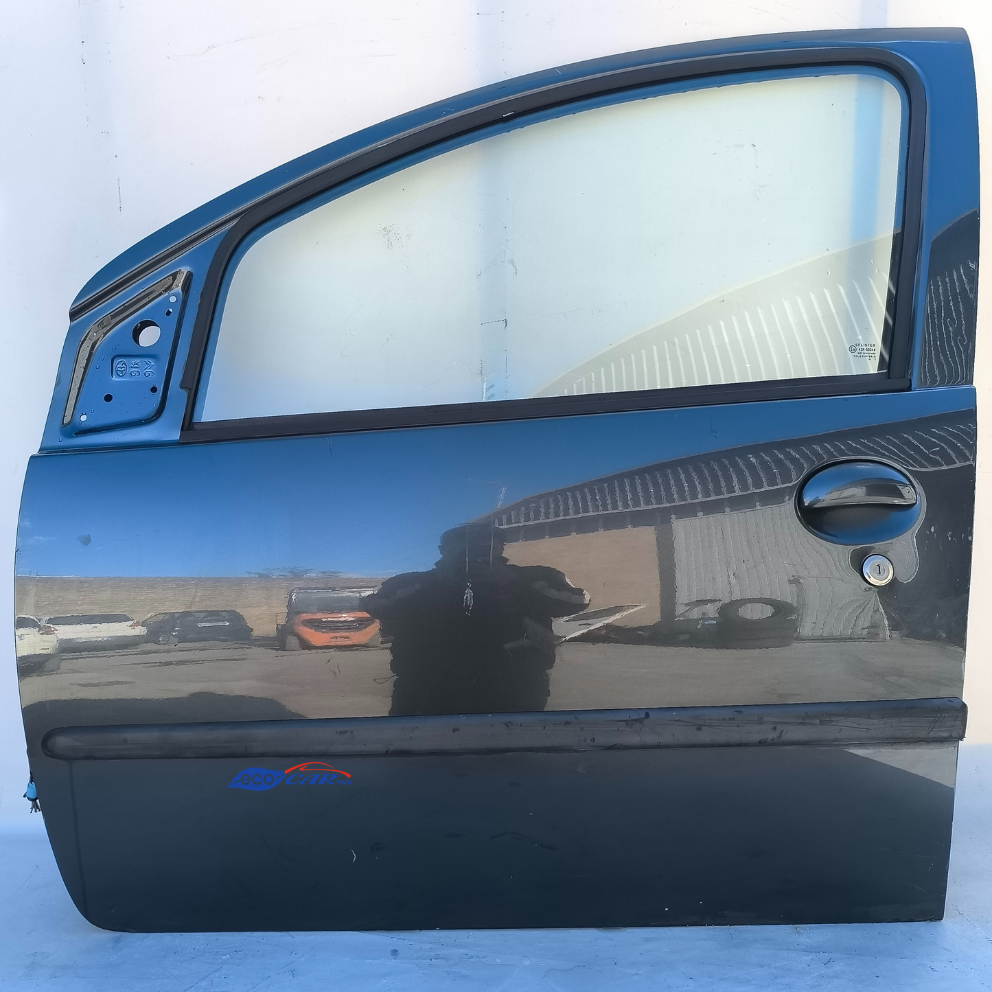 Sportello anteriore sx grigio canna di fucile Citroën C1 anno 2006 ecoAG7531