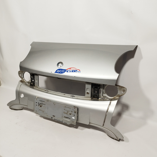 Front bumper center silver gray Smart fortwo 450 2004 ecoAC10911