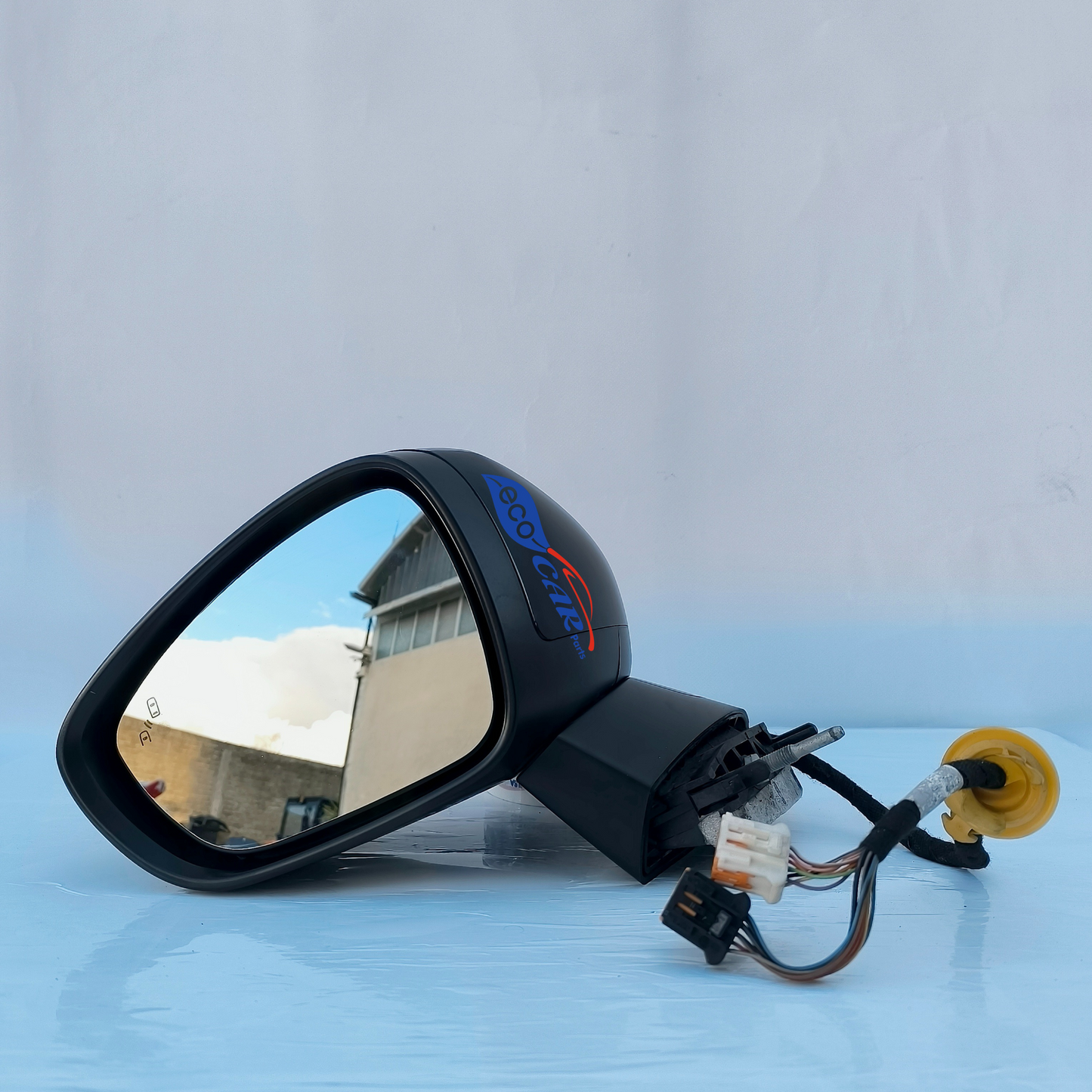 Electric left mirror black Citroen C4 year 2011 Cod. E20209338 17 wires and 2 plugs ecoAG6424