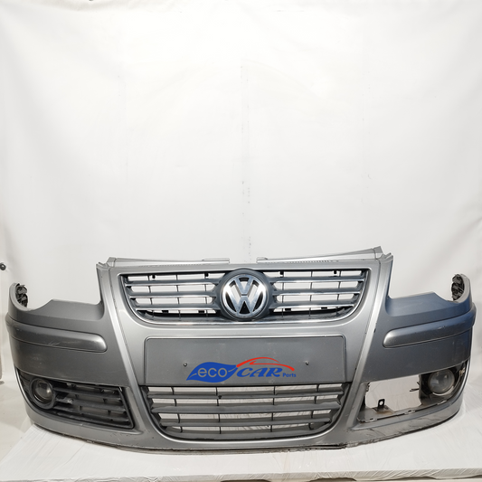 Front Bumper Grey Volkswagen Polo 2008 ecoAC12410