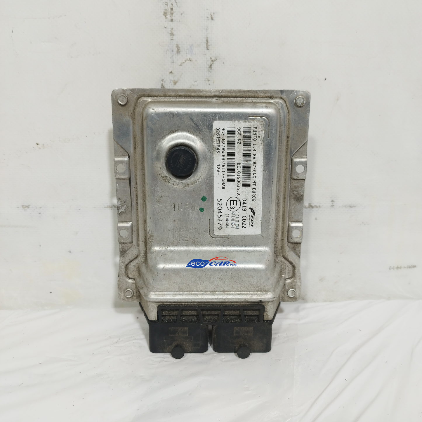 Fiat Punto Evo 1.4B/LPG 2012 Motorsteuergerät Code: 67R016048 ecoAC14132