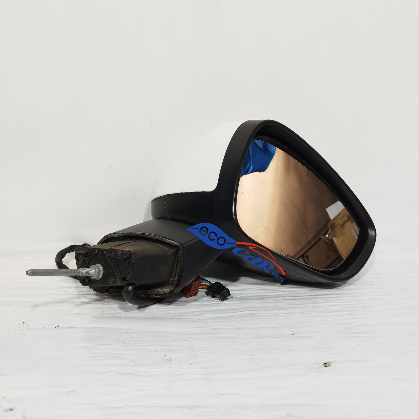 Specchietto elettrico anteriore dx Bianco Citroen C3 2011 2 spinotti 7 Fili ecoAC11670