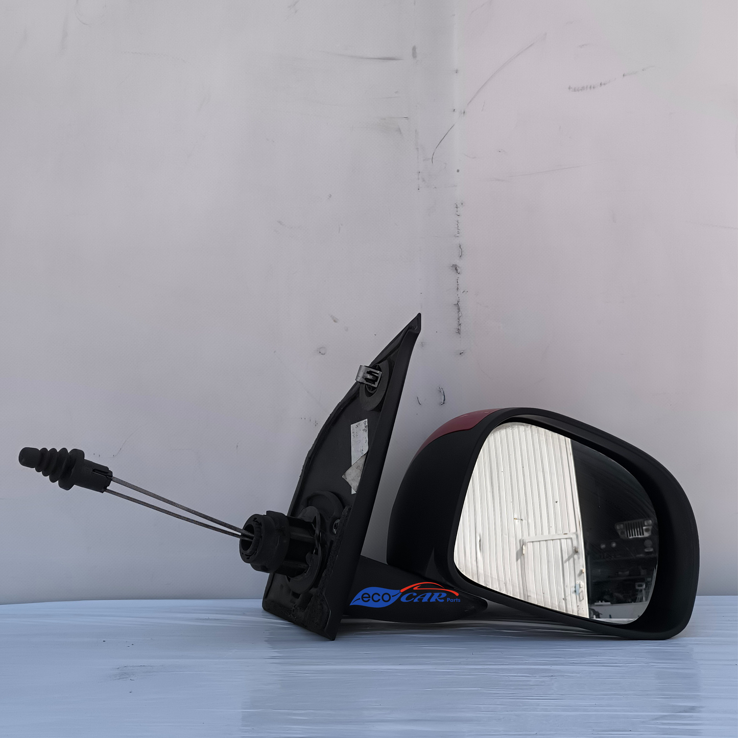 Specchietto manuale dx rosso Fiat Panda 169 anno 2010 ecoAG7393