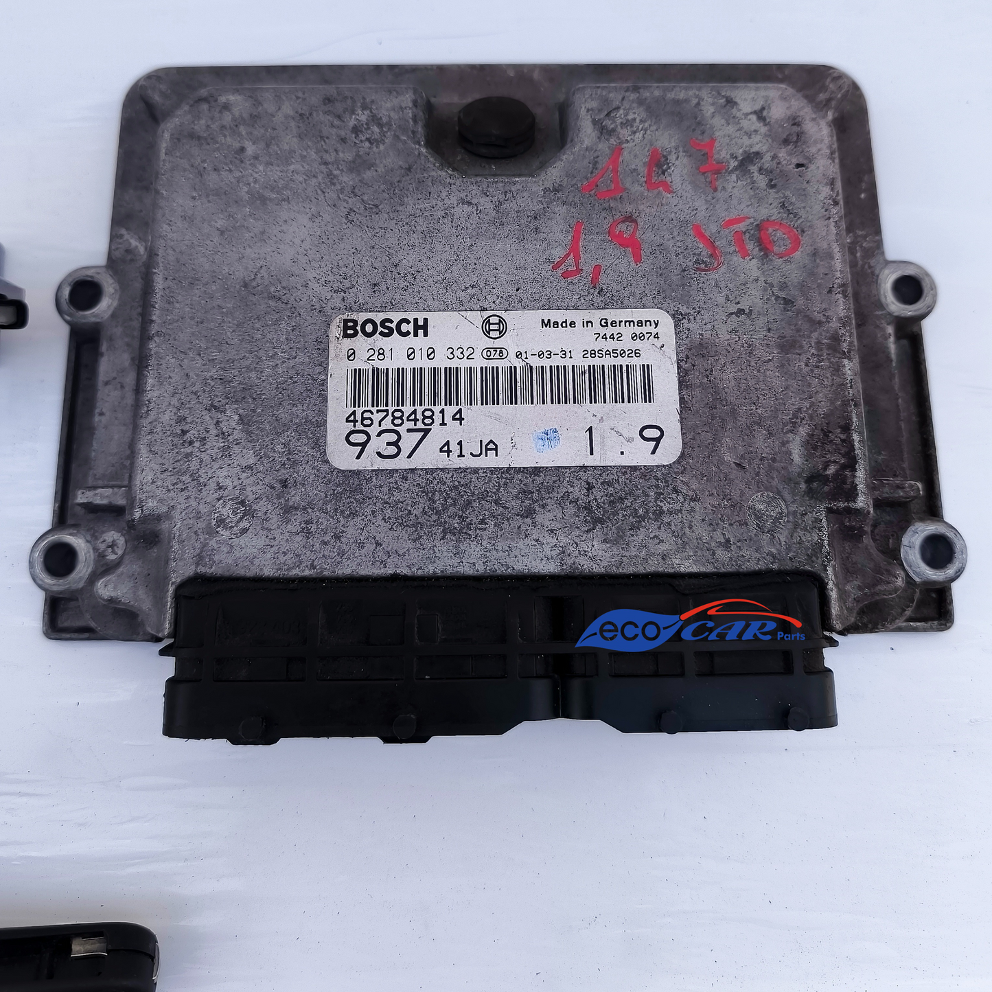 Kit accensione Alfa Romeo 147 1.9 JTD 115CV Cod. 0281010332 ecoAG6890