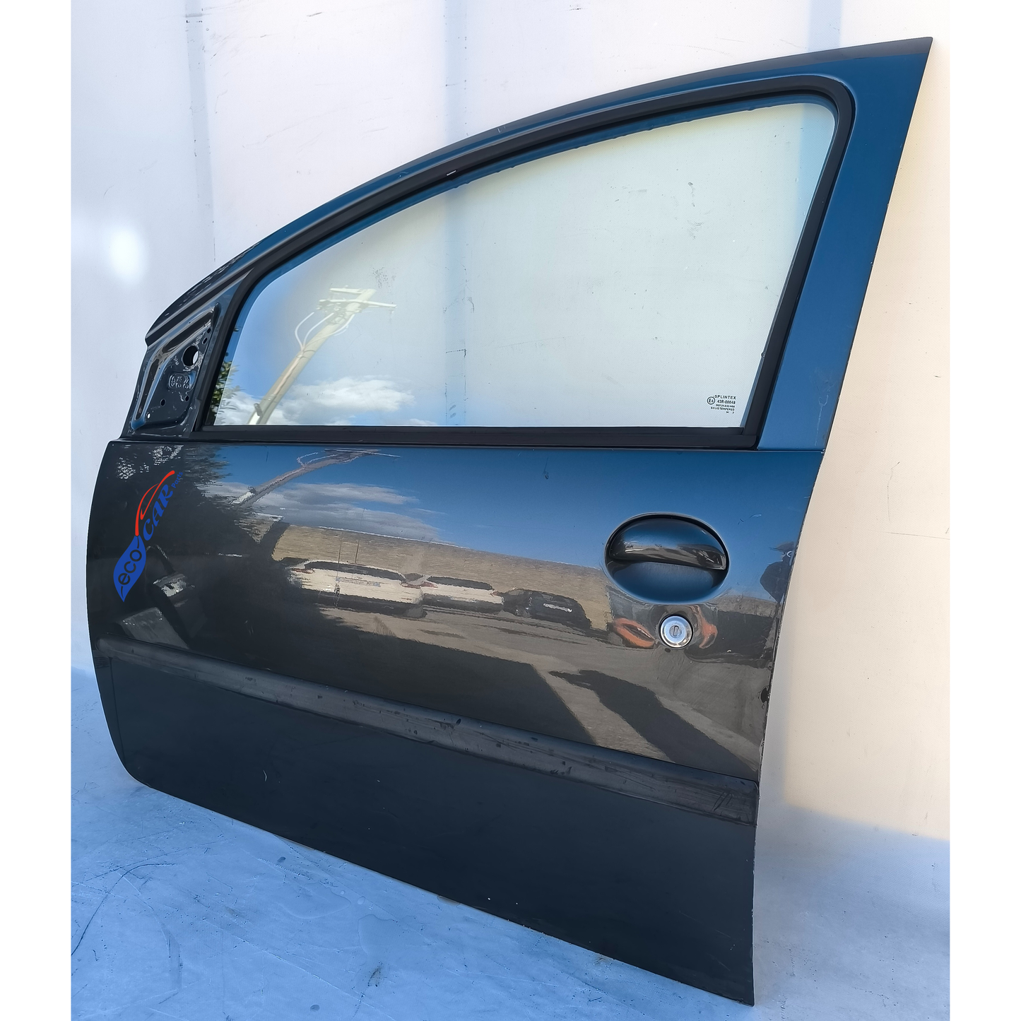 Sportello anteriore sx grigio canna di fucile Citroën C1 anno 2006 ecoAG7531