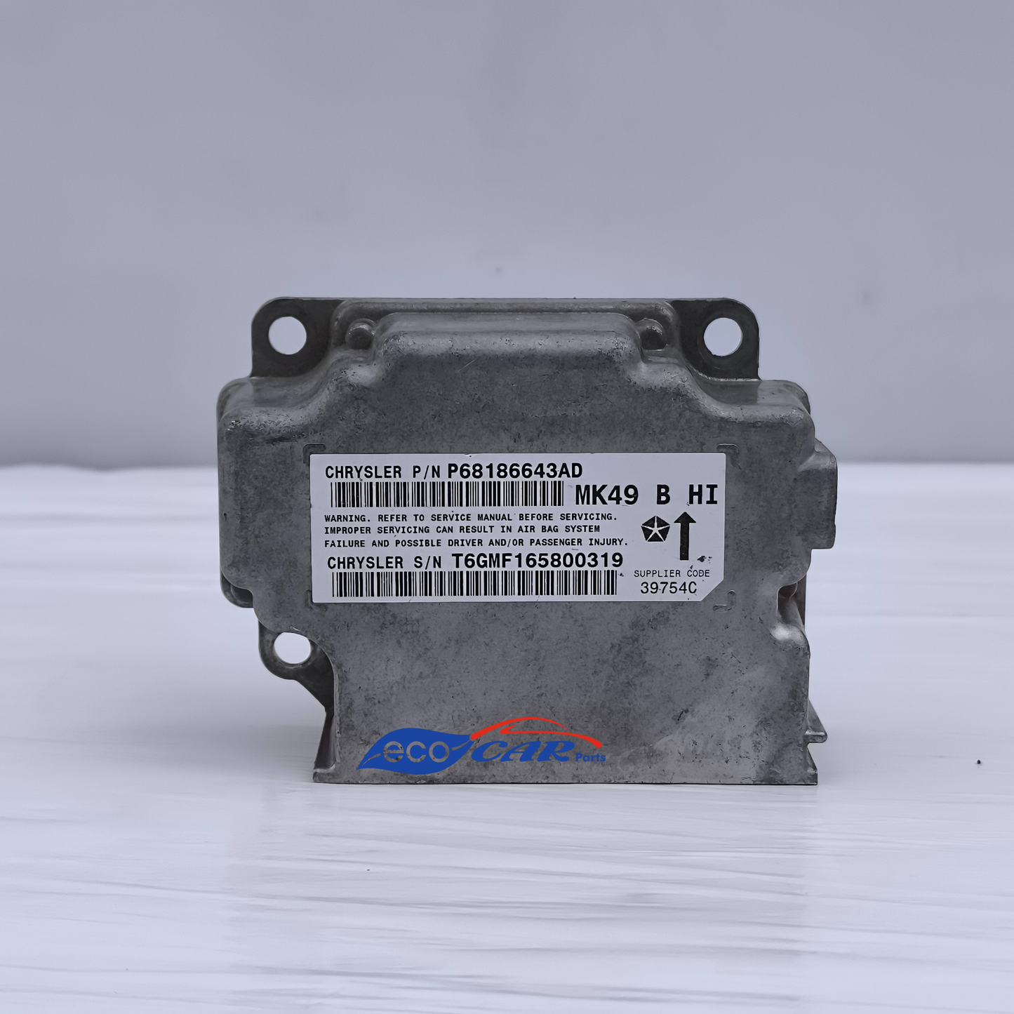 Centralina airbag Jeep Compass anno 2014 Cod. p68186643AD ecoAG6811