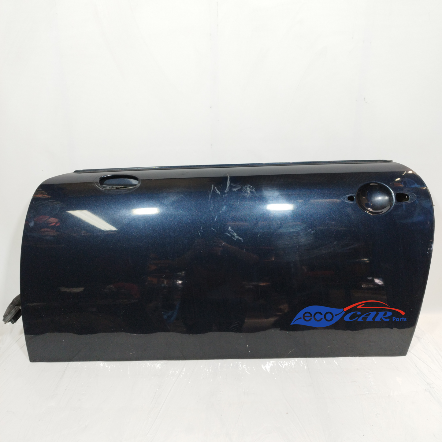 Front door left midnight blue Mini Cooper R53 Cabrio 2004 ecoAC11820