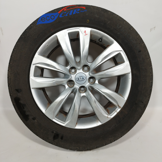 Alloy Wheels with Tires Kia Sorento 2012 ecoAC11656