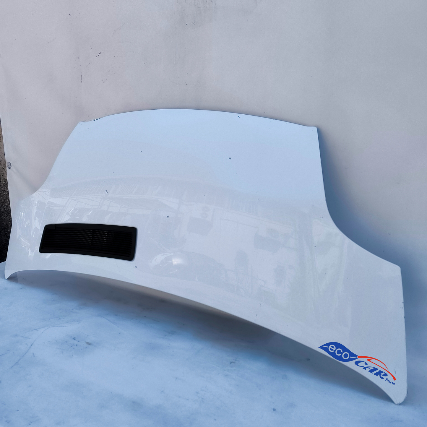 Renault Trafic weiße Motorhaube Baujahr 2007 ecoAG7158