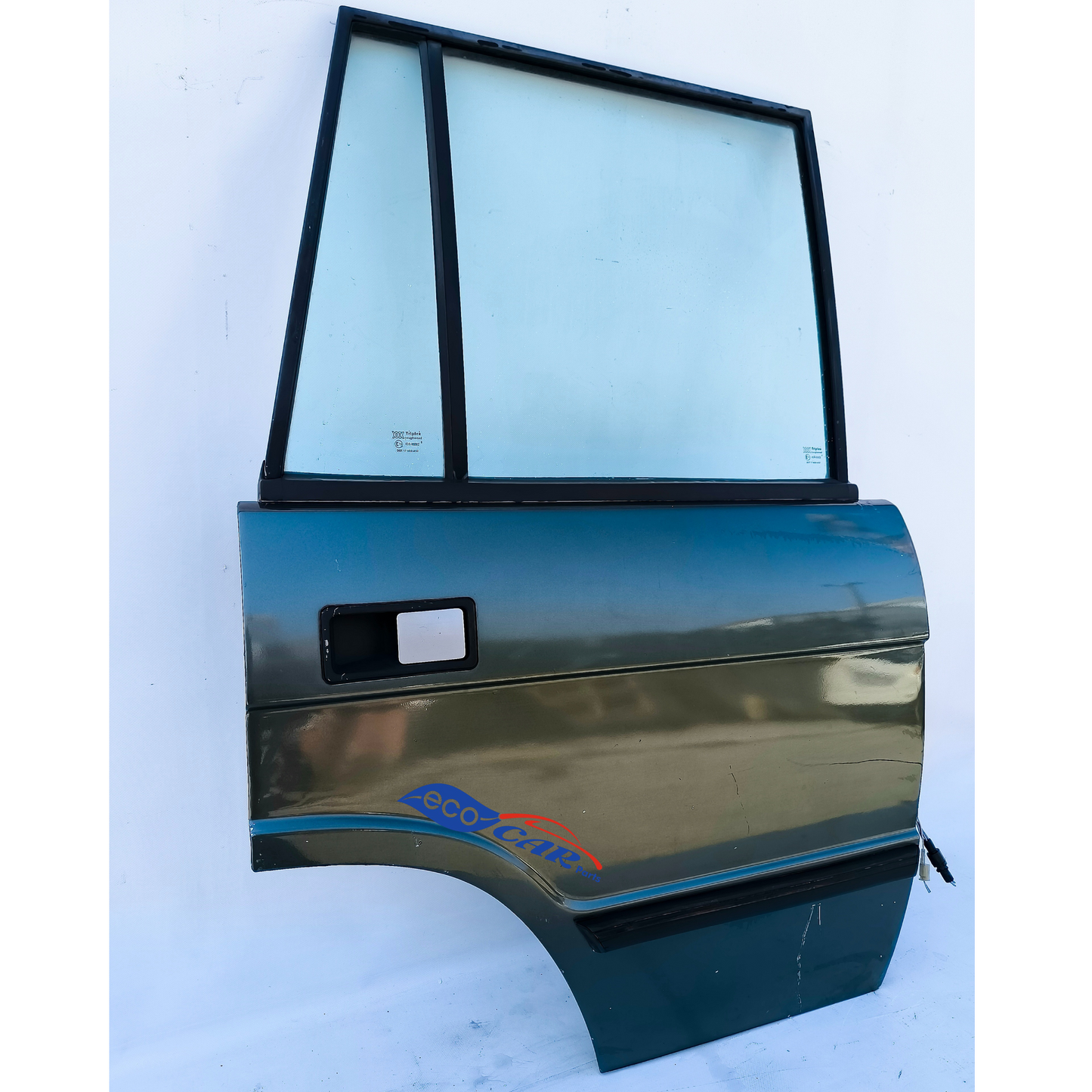 Dark Green Rear Right Door Land Rover Range Rover Year 1990 Has Various Scratches ecoAG7179