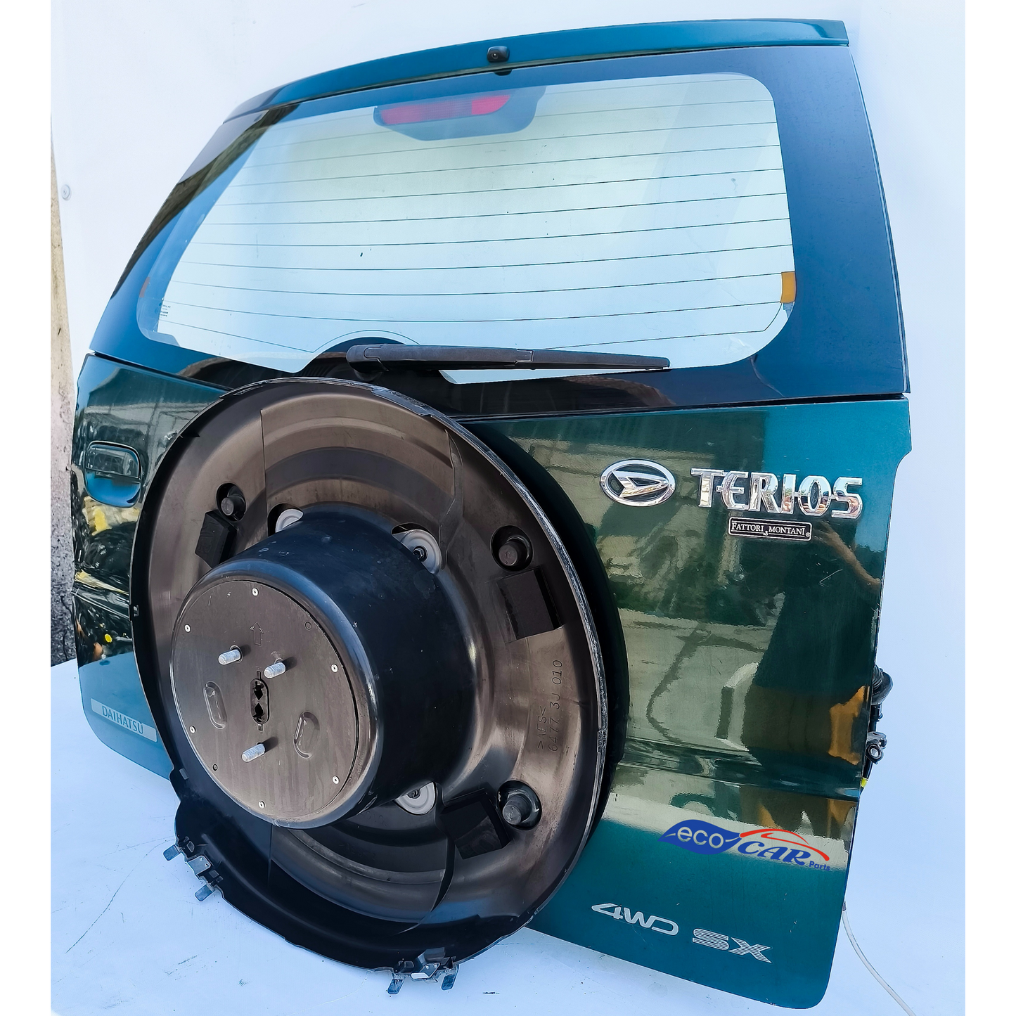 Portellone posteriore verde Daihatsu Terios anno 2010 ecoAG7166