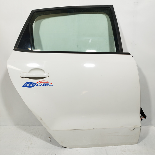 Complete rear right door White Volkswagen Polo 2013 ecoAC12177