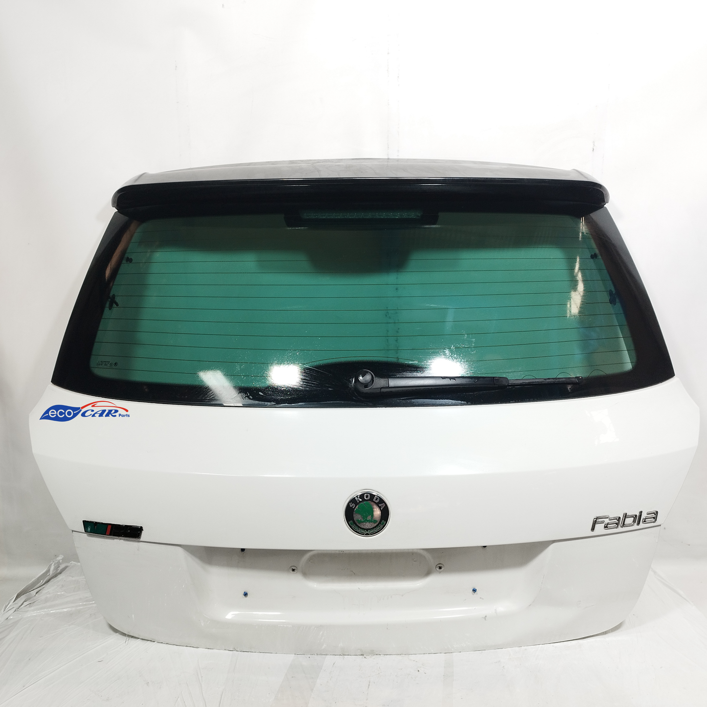 Portellone posteriore bianco Skoda Fabia 2012 ecoAC13937
