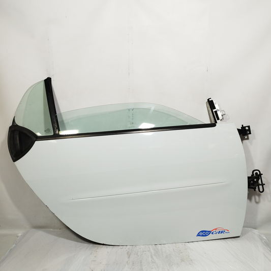 Vordere rechte Tür, weißer Smart fortwo 450, Baujahr 2004, ecoAC13985