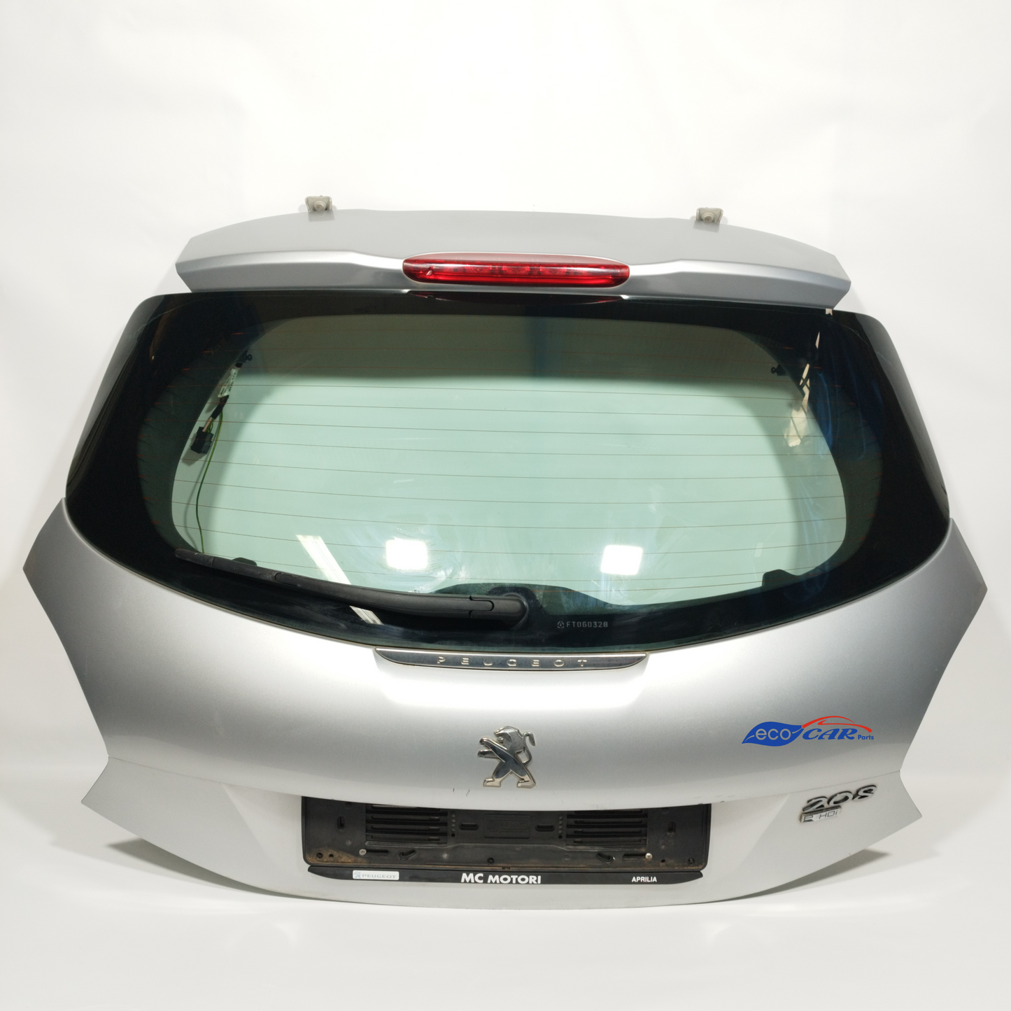Portellone posteriore grigio argento Peugeot 208 2015 ecoAC11265