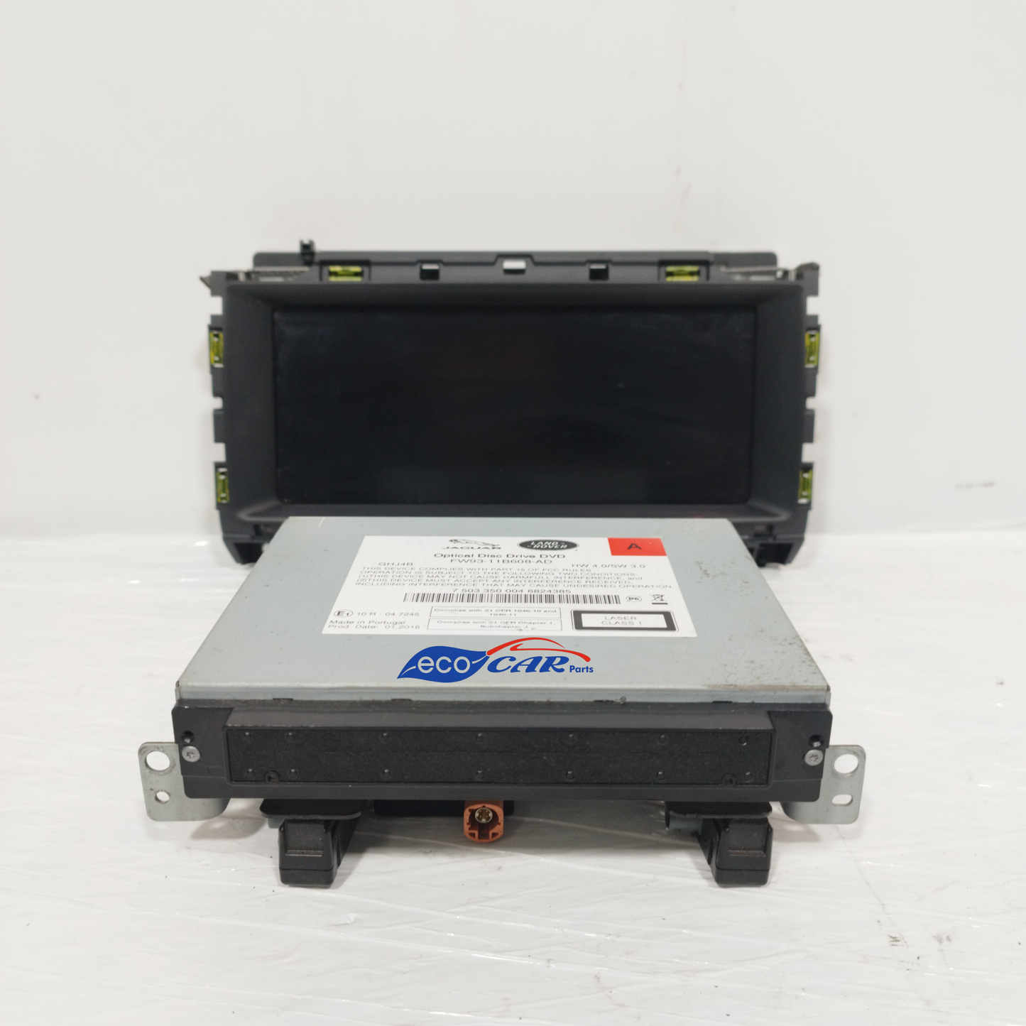 Display navigatore con lettore cd Jaguar F-pace 2018 Cod: FW93-11B608-AD ecoAC11351