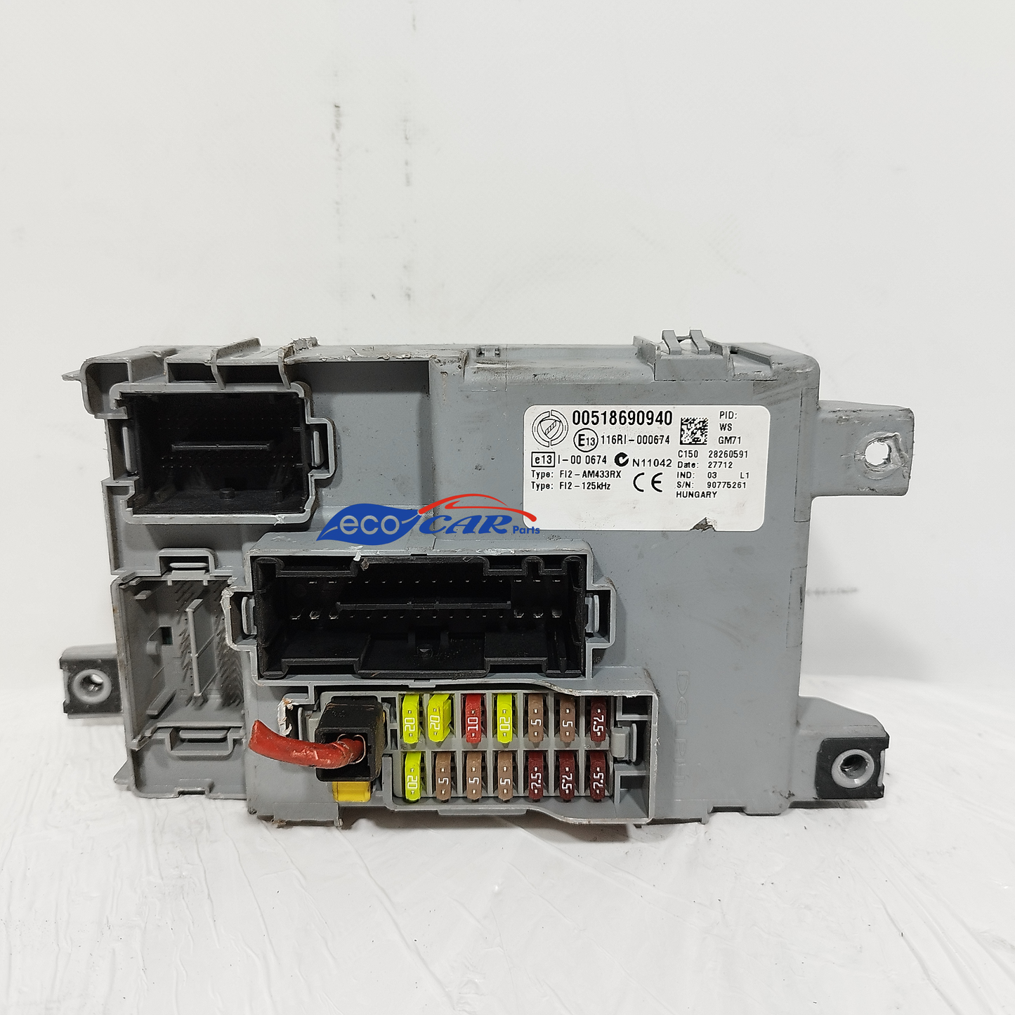 Zündungssatz Fiat Grande Punto 1.3 Mtj 2012 Code: 51904061 ecoAC12521