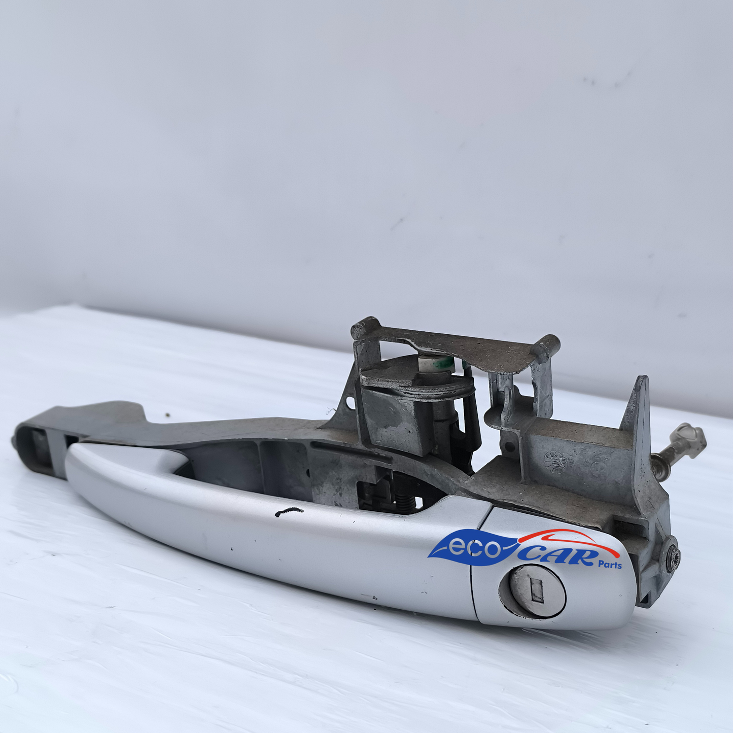 Front left external handle Citroen Berlingo year 2009 grey slightly scratched ecoAG6961