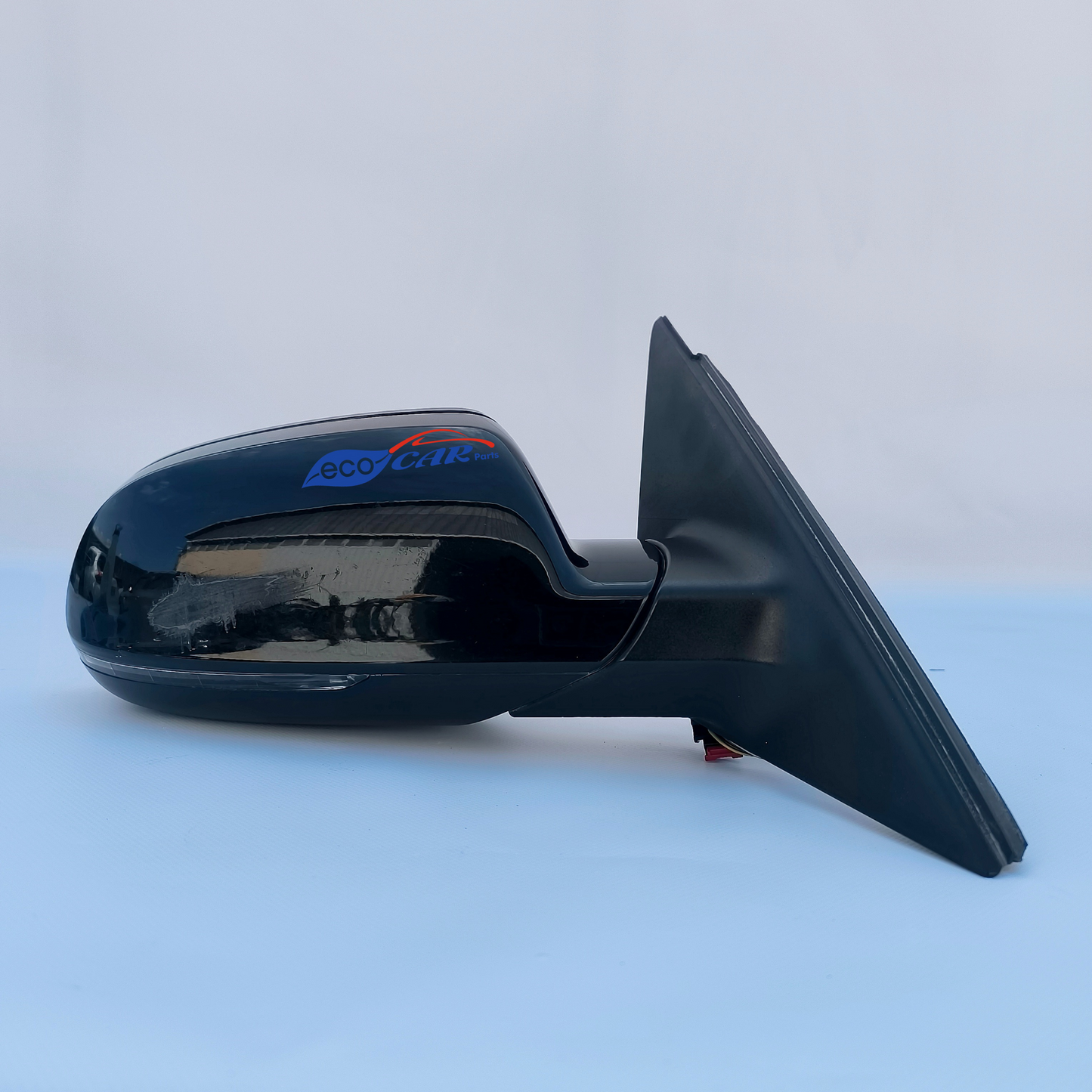 Schwarzer rechter Außenspiegel Audi A4 B8 Baujahr 2010 6-adrig ecoAG6387