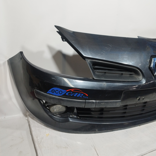Dark grey front bumper Renault Clio 2007 ecoAC11693